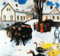 dorfstraße 1906 Edvard Munch Expressionismus